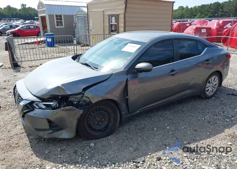 2021 Nissan Sentra S Xtronic Cvt из США, поврежденный, VIN 3N1AB8BV2MY231406